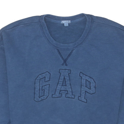 Womens UK Size 12 Gap Blue Pullover Sweatshirt