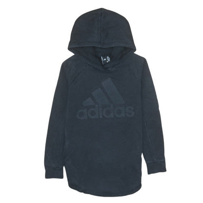 Womens UK Size S adidas Black Pullover Hoodie