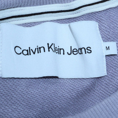 Mens UK Size M Calvin Klein Jeans Purple Pullover Sweatshirt
