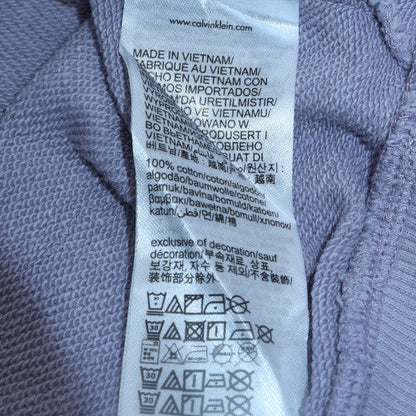 Mens UK Size M Calvin Klein Jeans Purple Pullover Sweatshirt