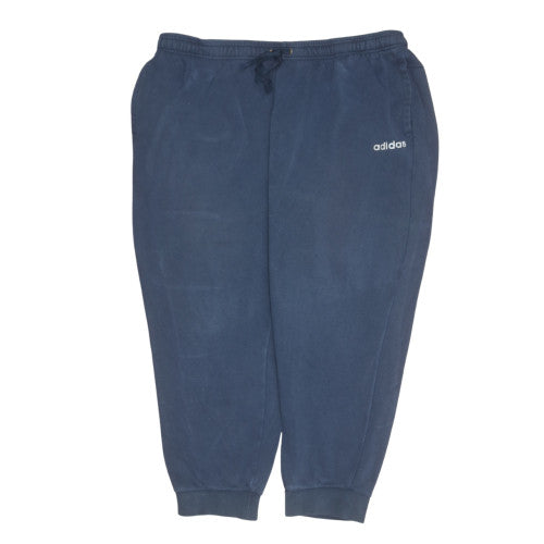 Mens UK Size 2XL adidas Regular Fit Jogger Blue Trousers