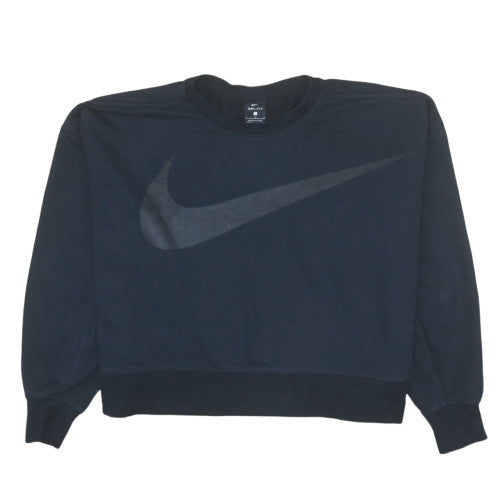 Womens UK Size L Nike Black Pullover Sweatshirt