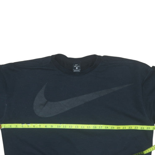 Womens UK Size L Nike Black Pullover Sweatshirt