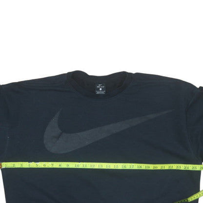 Womens UK Size L Nike Black Pullover Sweatshirt