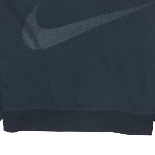 Womens UK Size L Nike Black Pullover Sweatshirt