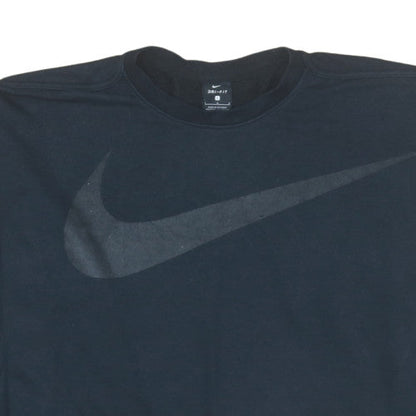 Womens UK Size L Nike Black Pullover Sweatshirt