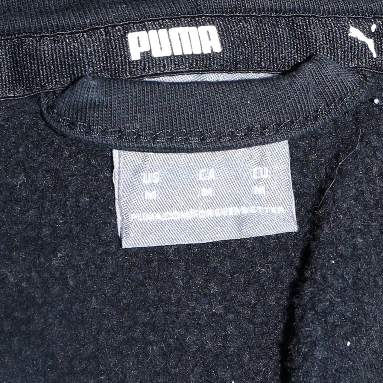 Womens UK Size M PUMA Black Full Zip Hoodie