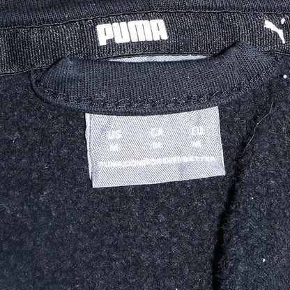 Womens UK Size M PUMA Black Full Zip Hoodie