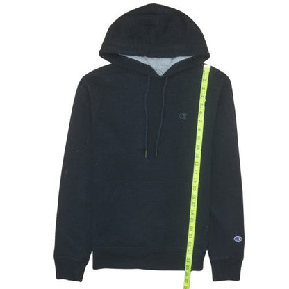 Womens UK Size S Champion Black Pullover Hoodie
