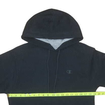 Womens UK Size S Champion Black Pullover Hoodie