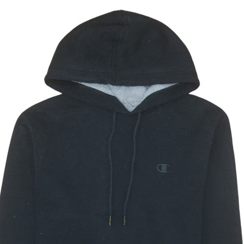 Womens UK Size S Champion Black Pullover Hoodie