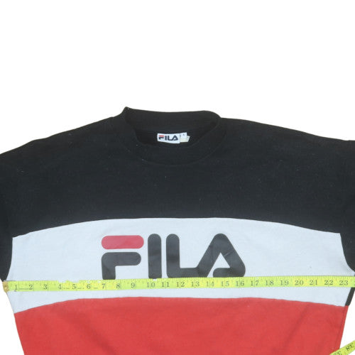 Womens UK Size S FILA Multicoloured Pullover Sweatshirt
