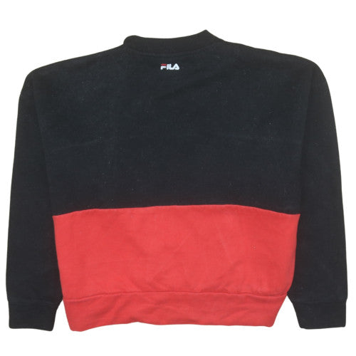 Womens UK Size S FILA Multicoloured Pullover Sweatshirt