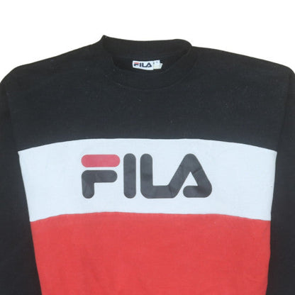 Womens UK Size S FILA Multicoloured Pullover Sweatshirt
