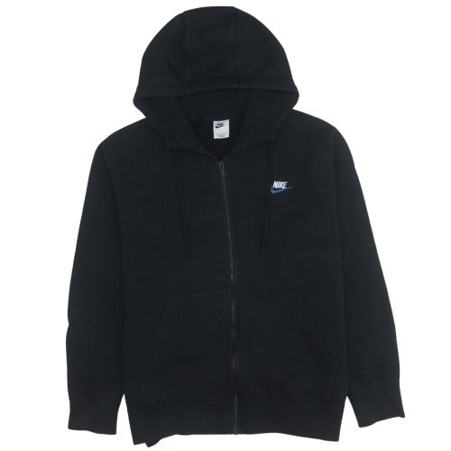 Mens UK Size L Nike Black Full Zip Hoodie