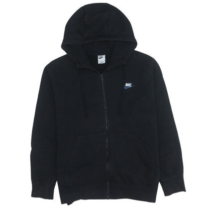 Mens UK Size L Nike Black Full Zip Hoodie