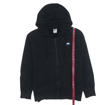 Mens UK Size L Nike Black Full Zip Hoodie