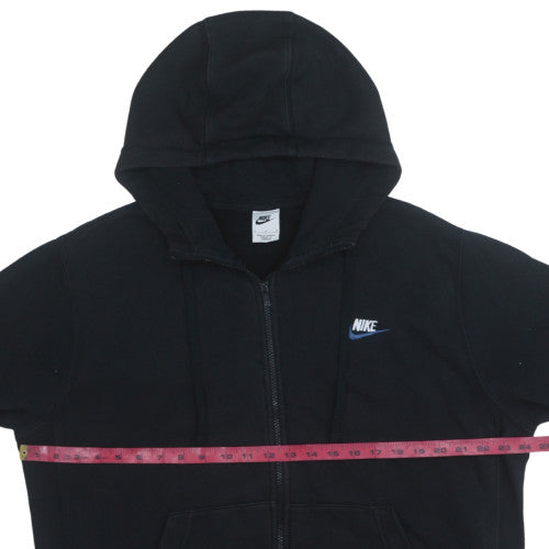 Mens UK Size L Nike Black Full Zip Hoodie
