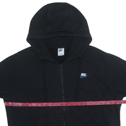 Mens UK Size L Nike Black Full Zip Hoodie