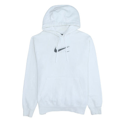 Mens UK Size M Nike White Pullover Hoodie