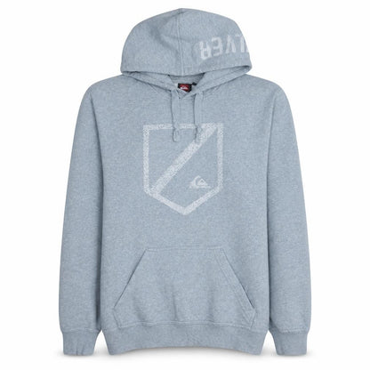 Mens UK Size M Quiksilver Grey Pullover Hoodie