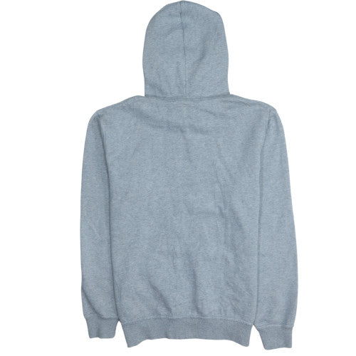 Mens UK Size M Quiksilver Grey Pullover Hoodie
