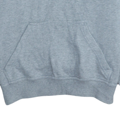 Mens UK Size M Quiksilver Grey Pullover Hoodie