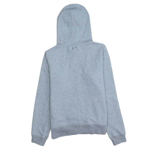 Womens UK Size L Converse Grey Full Zip Hoodie