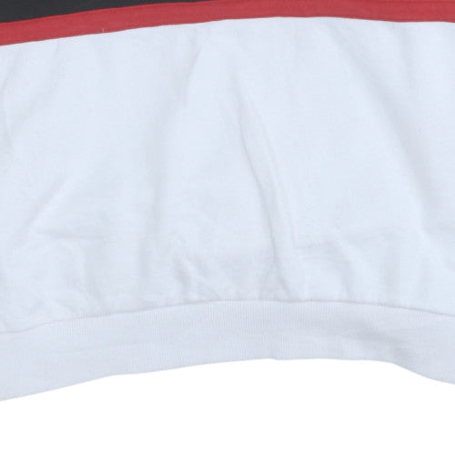Womens UK Size M FILA White Pullover Sweatshirt
