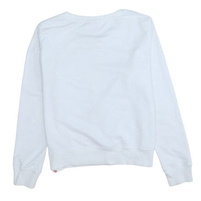 Womens UK Size L New Balance White Pullover Sweatshirt