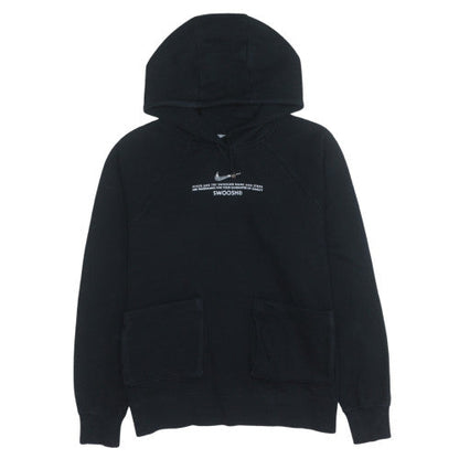 Womens UK Size S Nike Black Pullover Hoodie