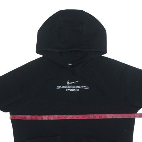 Womens UK Size S Nike Black Pullover Hoodie