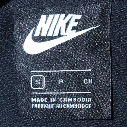 Womens UK Size S Nike Black Pullover Hoodie
