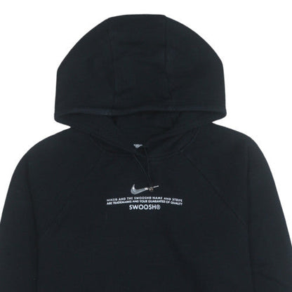 Womens UK Size S Nike Black Pullover Hoodie