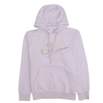 Womens UK Size M Nike Pink Pullover Hoodie