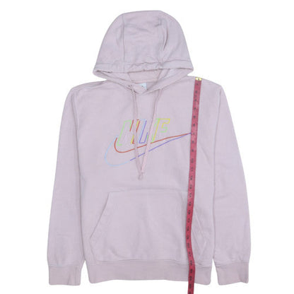 Womens UK Size M Nike Pink Pullover Hoodie