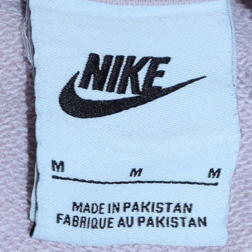 Womens UK Size M Nike Pink Pullover Hoodie