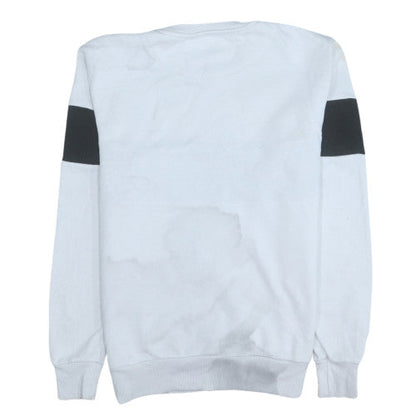 Mens UK Size M Lotto x Primark White Pullover Sweatshirt