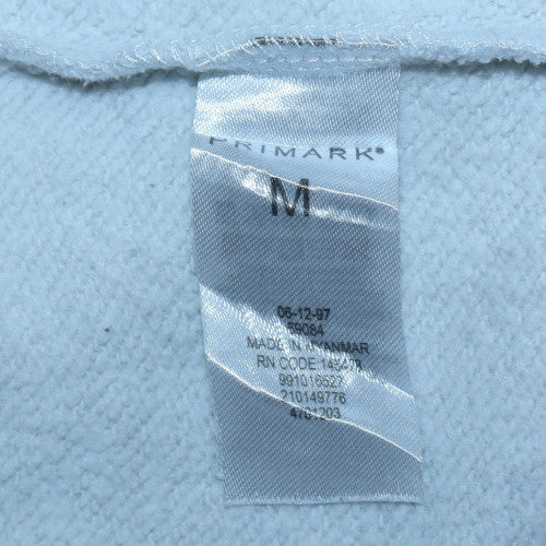 Mens UK Size M Lotto x Primark White Pullover Sweatshirt