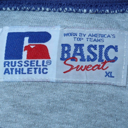 Womens UK Size XL Russell Athletic Blue Pullover Sweatshirt