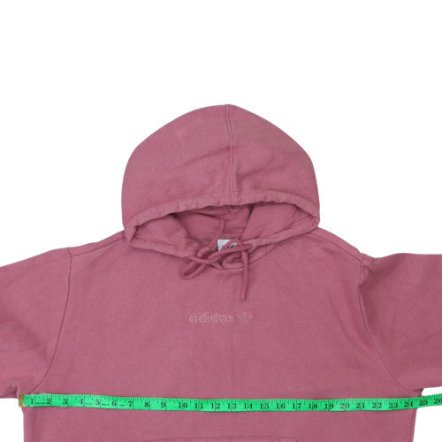 Womens UK Size 10 adidas Pink Pullover Hoodie