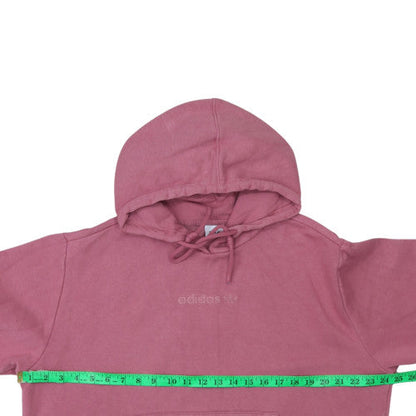 Womens UK Size 10 adidas Pink Pullover Hoodie