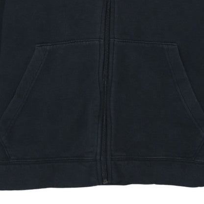 Nike Boys Black Full Zip Fleece Hoodie 13-14 Years Regular Fit