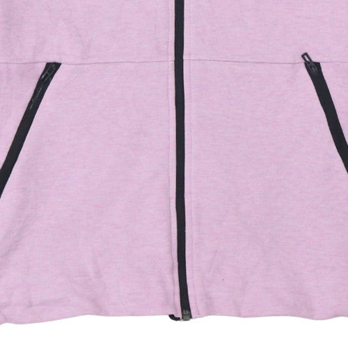 Womens UK Size XS adidas Pink Full Zip Hoodie