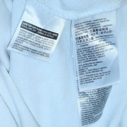 Womens UK Size L Levi's White Pullover Sweatshirt