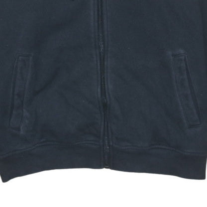 Womens UK Size 14 adidas Black Full Zip Hoodie