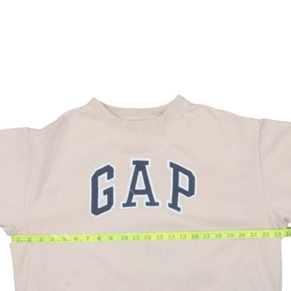 Womens UK Size M Gap Beige Pullover Sweatshirt