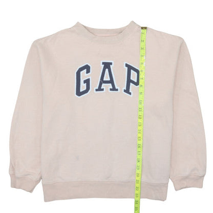 Womens UK Size M Gap Beige Pullover Sweatshirt