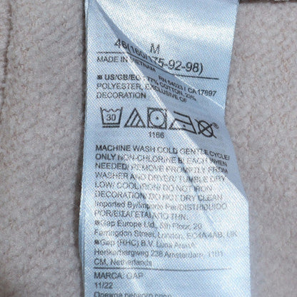 Womens UK Size M Gap Beige Pullover Sweatshirt