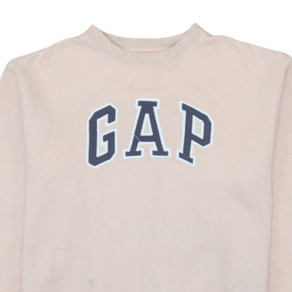 Womens UK Size M Gap Beige Pullover Sweatshirt